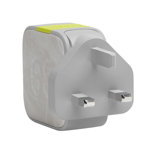 InstantCharger 65W 2 USB - White - Powerful USB-C and USB-A GaN PD charger - Detailshot 5