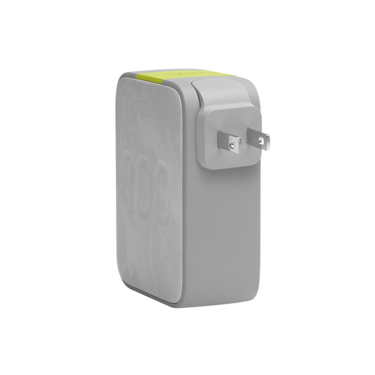 InstantCharger 100W 4 USB - White - Ultra-powerful USB-C and USB-A GaN PD charger - Detailshot 1