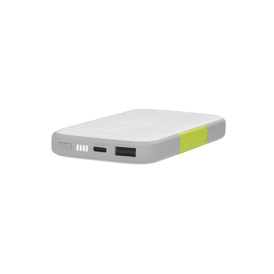 InstantGo 5000 Wireless - White - 18W PD fast charging power bank with wireless charging - Detailshot 4